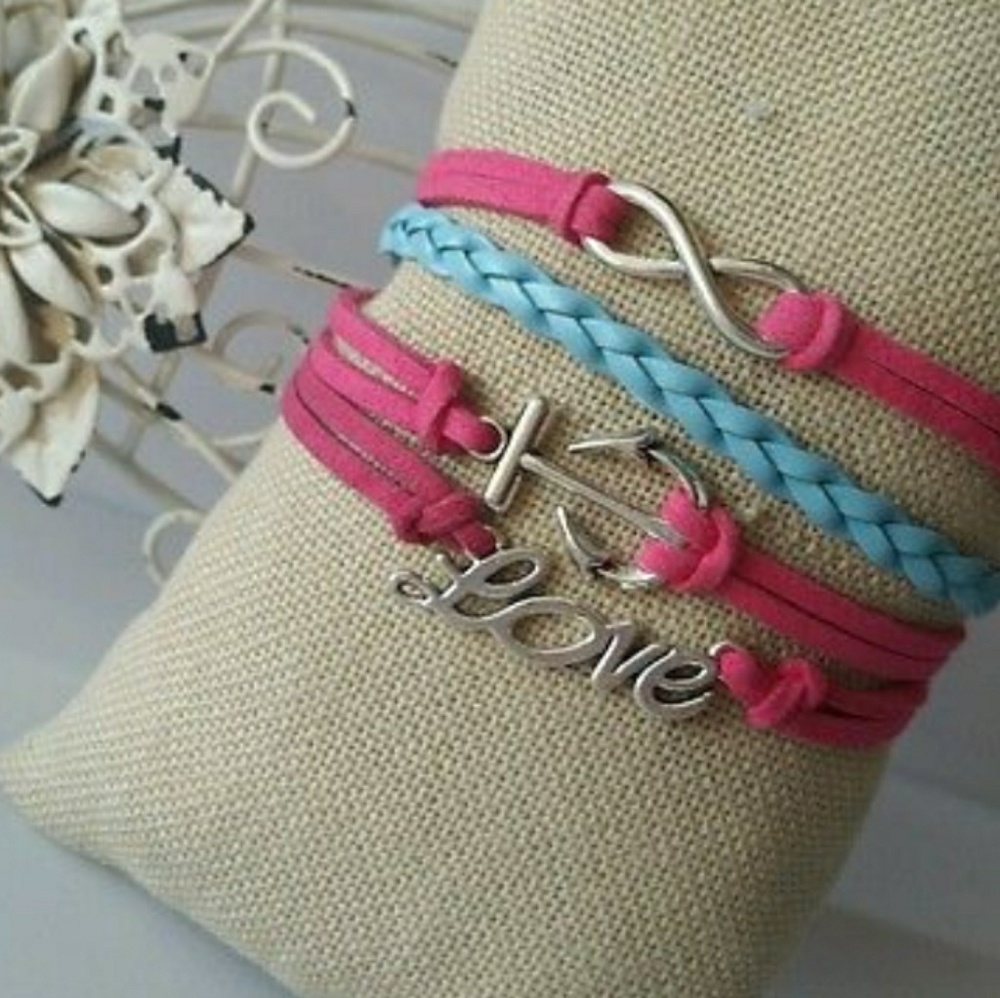 Infinity bracelet.